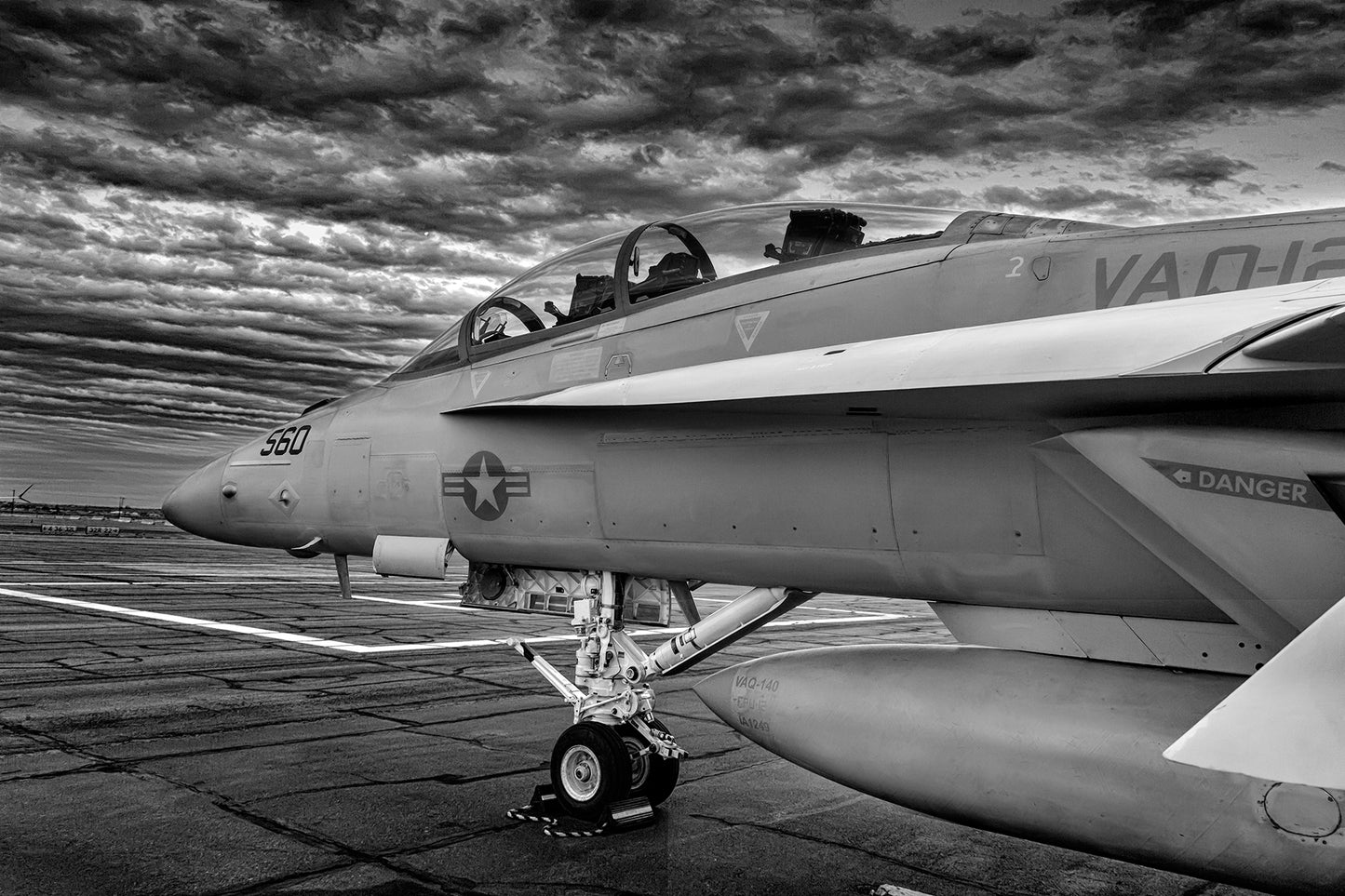 "Storm Clouds" - Boeing EA-18G Growler