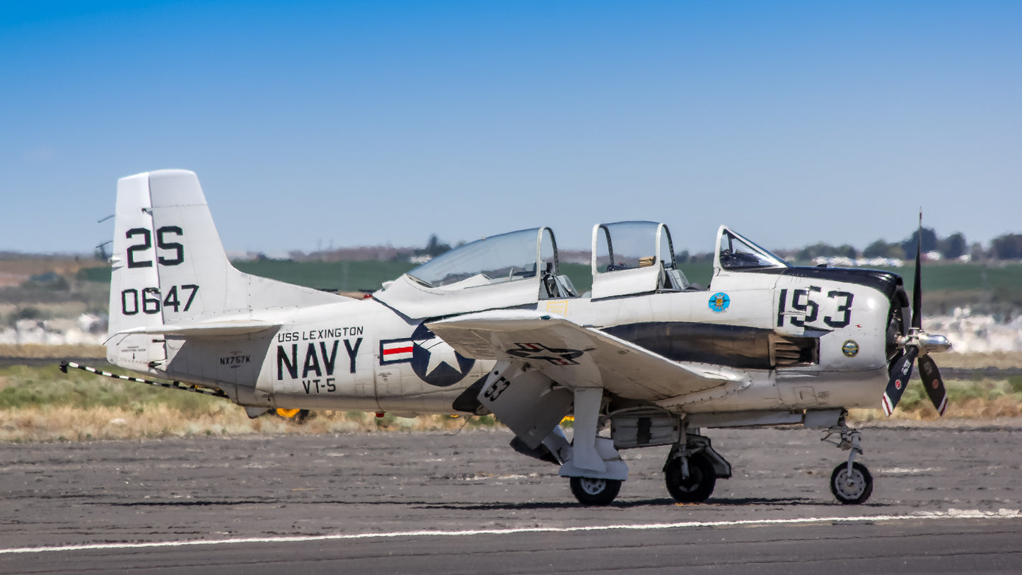 "Trick Horse" - North American T-28 Trojan