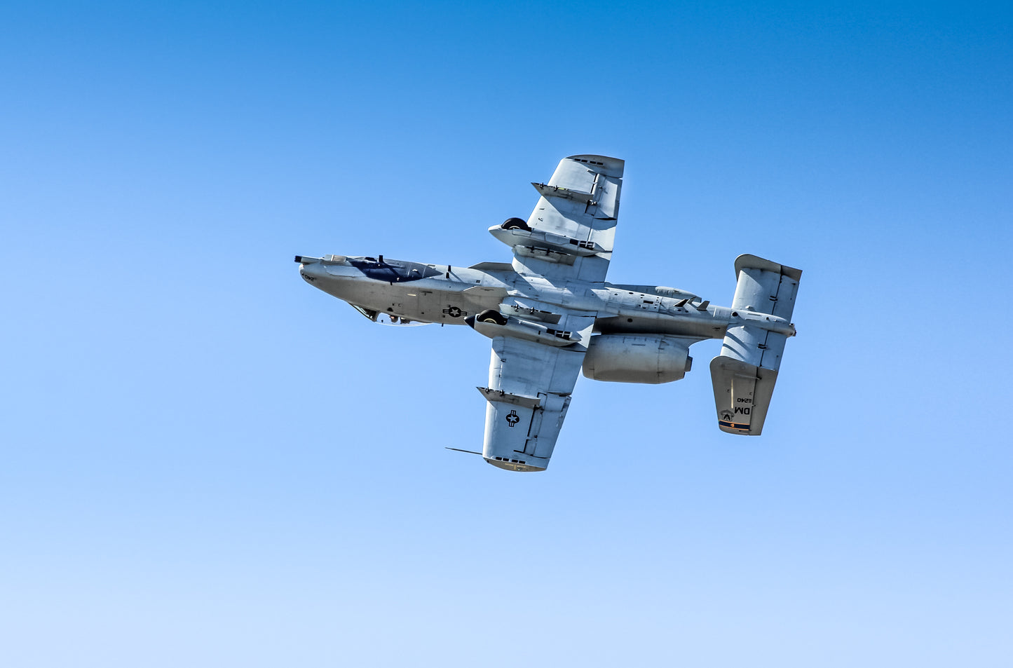 "Right Side Down" - Fairchild Republic A-10 Warthog