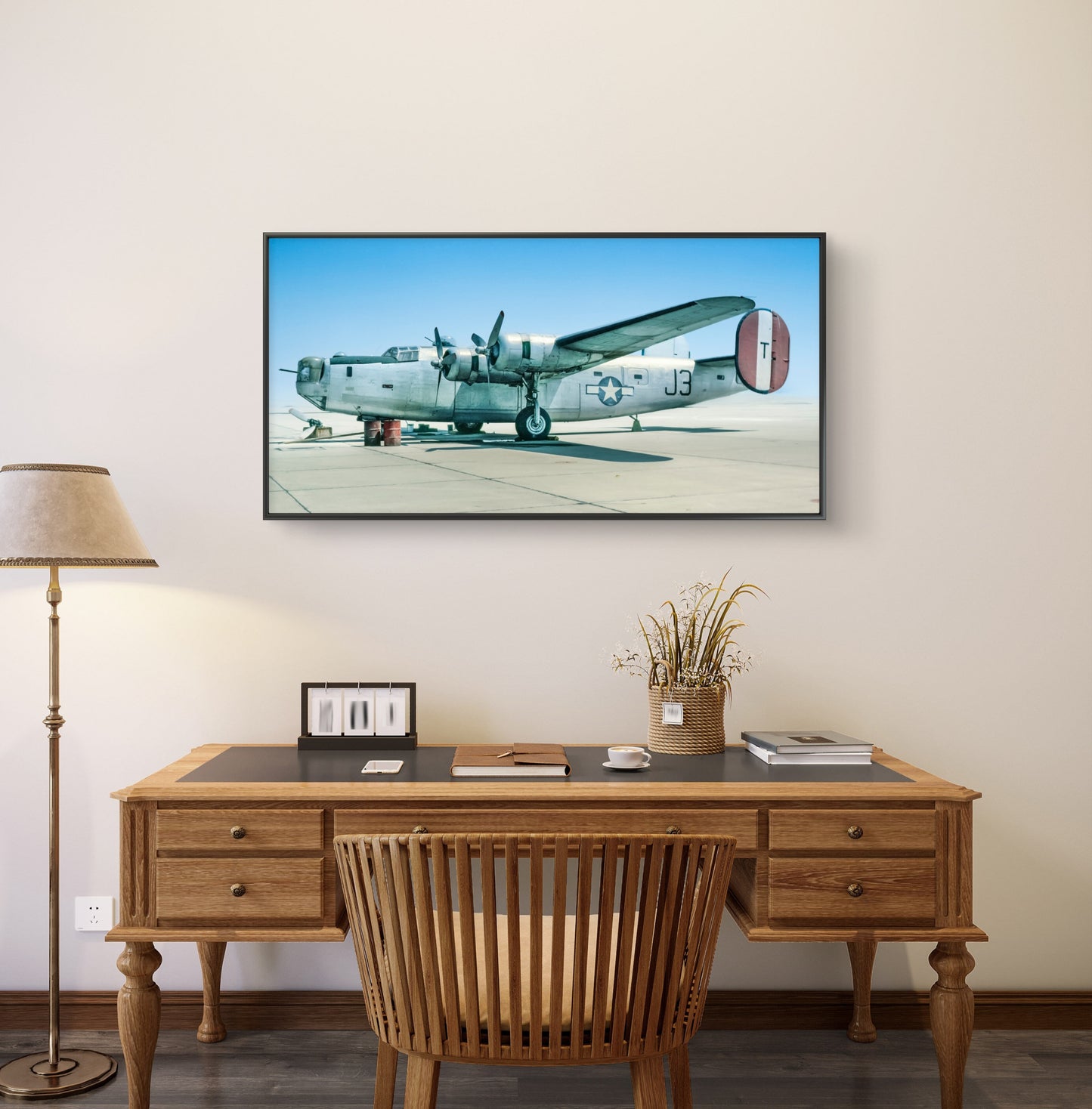 "Down for Repairs" - Consolidated B-24J Liberator