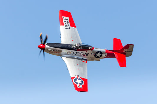 "Low Pass" - North American P-51D Mustang