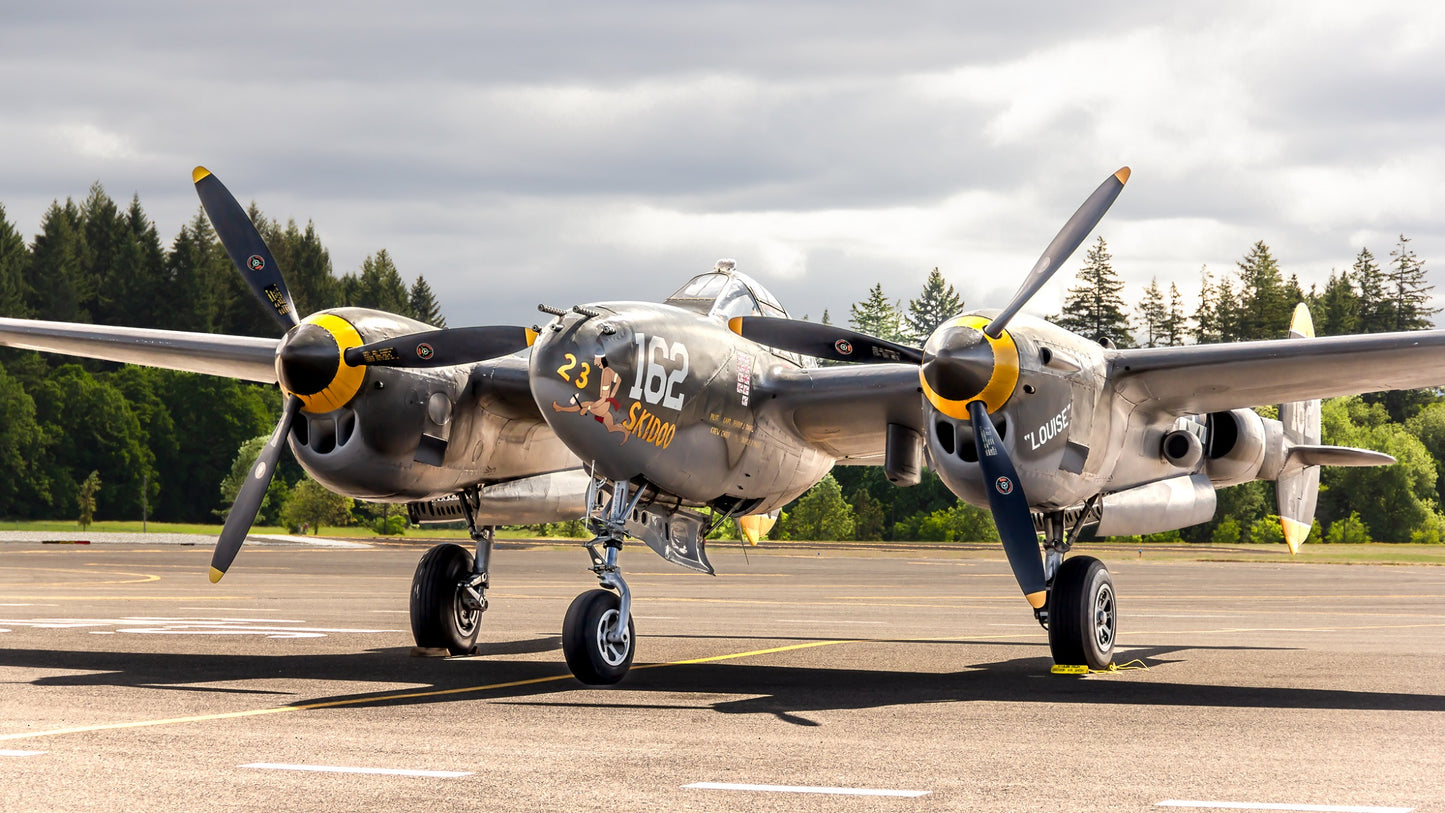 "23 Skidoo" - Lockheed P-38J Lightning