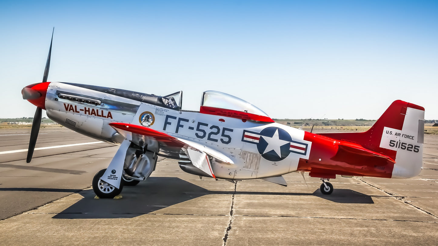 "VAL-HALLA" - North Amercian P-51D Mustang