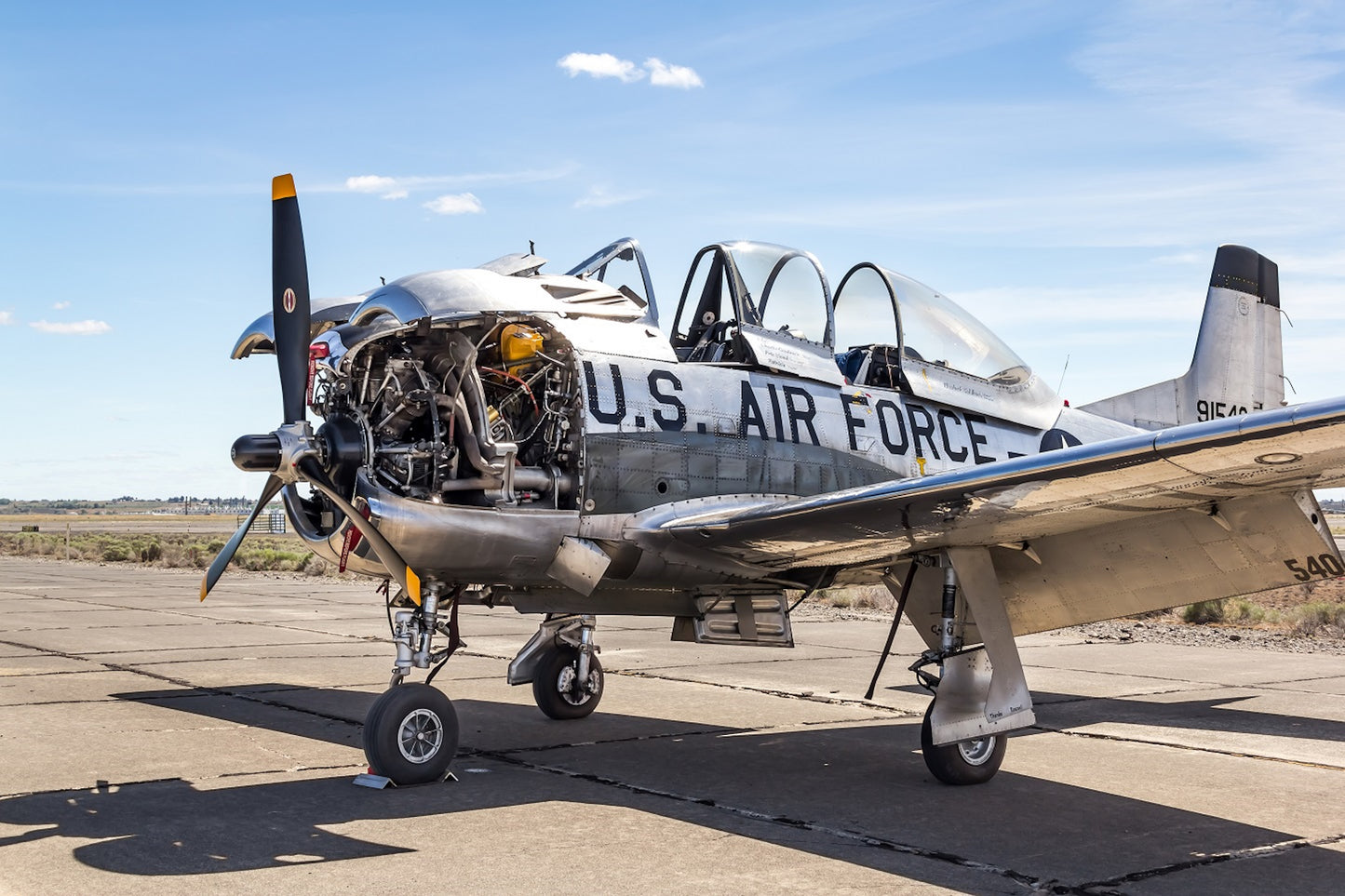"Under the Skin" - North American T-28 Trojan