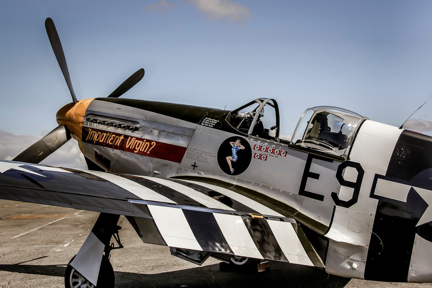 "War Horse II" - North American P-51B Mustang 'Impatient Virgin?'